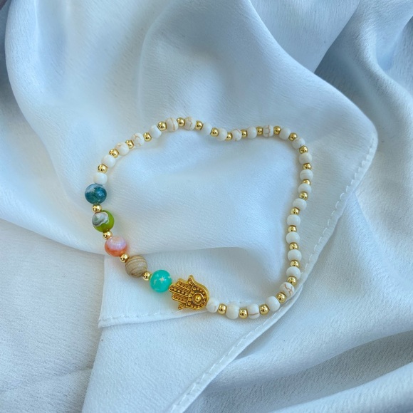 Chakra Bracelet With Gemstones - Picture 4 of 4